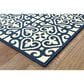 Oriental Weavers Marina 5927B 5"3" x 7"6" Ivory and Navy Area Rug, , large