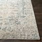 Surya Presidential Ice Blue, Blue, Dusty Sage, Saffron, Ivory, Wheat, Orange, Light Olive, Gray and Charcoal 11"6" x 15"6" Area Rug, , large