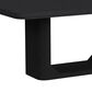 37B Rectangular Dining Table in Black - Table Only, , large