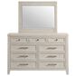 Hawthorne Furniture Carlson 4-Piece King Panel Bedroom Set in Washed Linen, , large