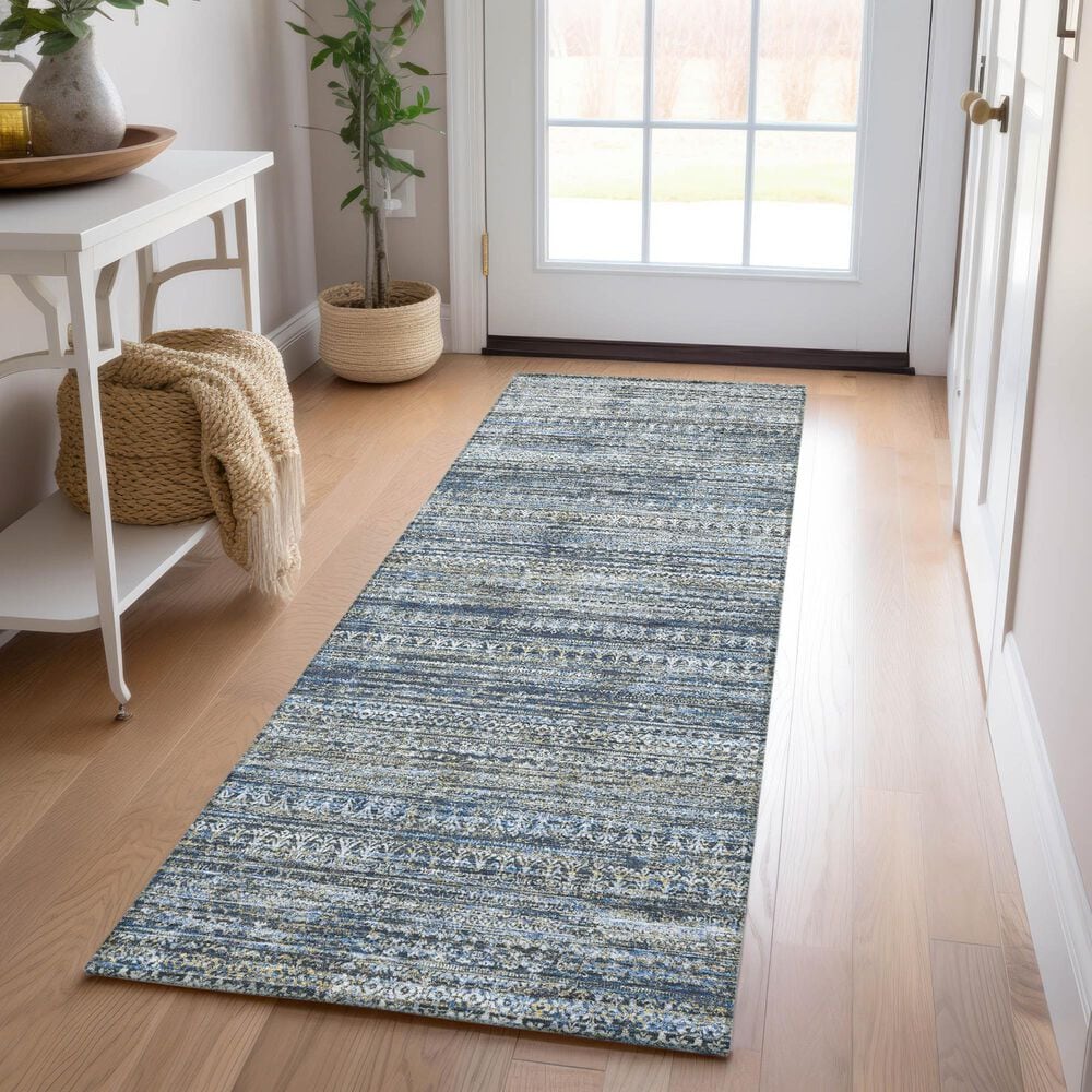 Dalyn Rug Company Solace SL3 2&#39;3&quot; x 7&#39;6&quot; Denim Runner, , large
