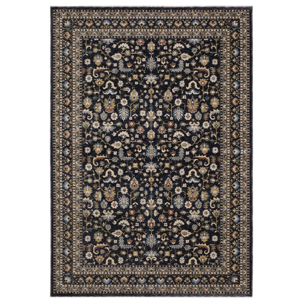 Oriental Weavers Eliana ELI04 Blue and Multicolor 3"3" x 5" Area Rug, , large