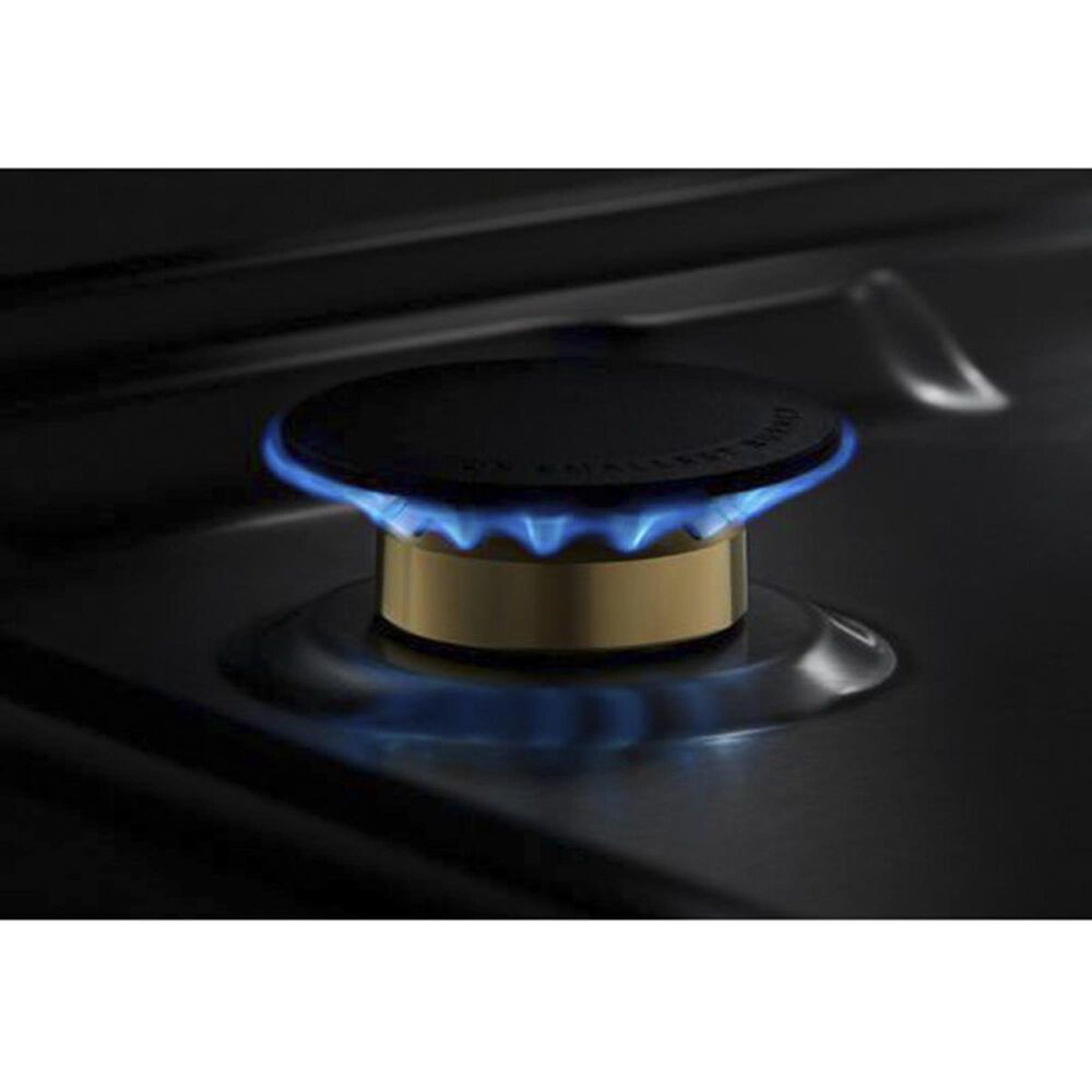 Whirlpool 36 JX3 Gas Downdraft Cooktop in Black Nebraska Furniture Mart