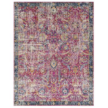 Surya Harput HAP-1013 7"10" x 10"3" Garnet, Blue and Teal Area Rug, , large