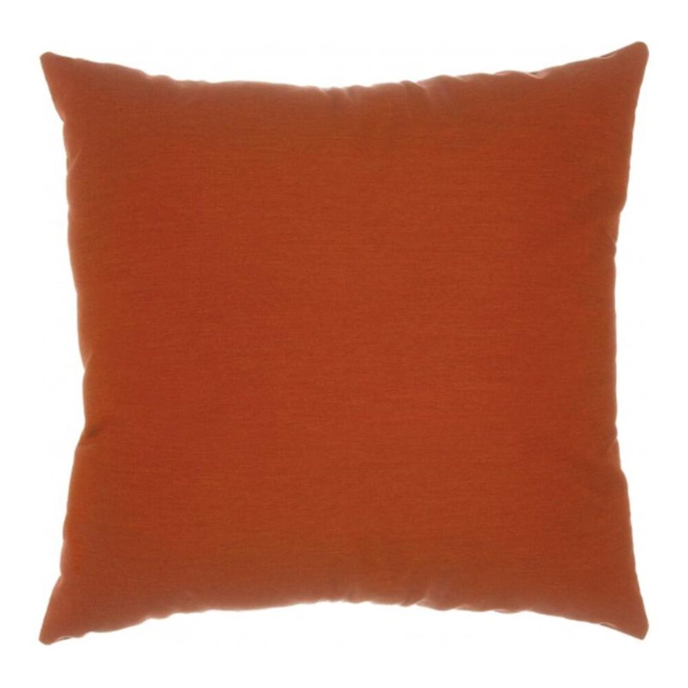 The Hammock Source Sunbrella 18" x 18" Throw Pillow in Canvas Brick, , large
