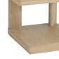 Golden Wave Furniture Pacific Grove Chairside Table in Sand Dune, , large