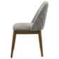 Coaster Franklin Side Chair with Grey Cushion in Dark Brown, , large