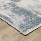 Oriental Weavers Clarke CLA07 Blue and Ivory 2"6" x 10"Runner, , large