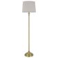 Cal Lighting Hailey Metal Floor Lamp in Antique Brass, , large