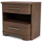 Riverside Furniture Delia 2-Drawer Nightstand in Nouveau Walnut, , large