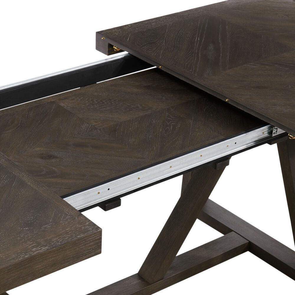 Hawthorne Furniture Hearst Table 4 Chairs and Bench in Reclaimed Chevron, , large