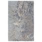 Feizy Zarah 5" x 8" Blue and Charcoal Area Rug, , large