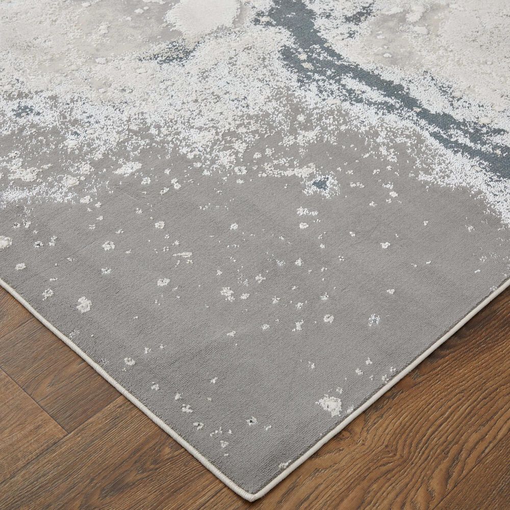 Feizy Astra 8&#39; x 10&#39; Gray and Beige Area Rug, , large