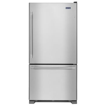 Maytag 22 Cu. Ft. 33-In Wide Bottom Mount Refrigerator, , large