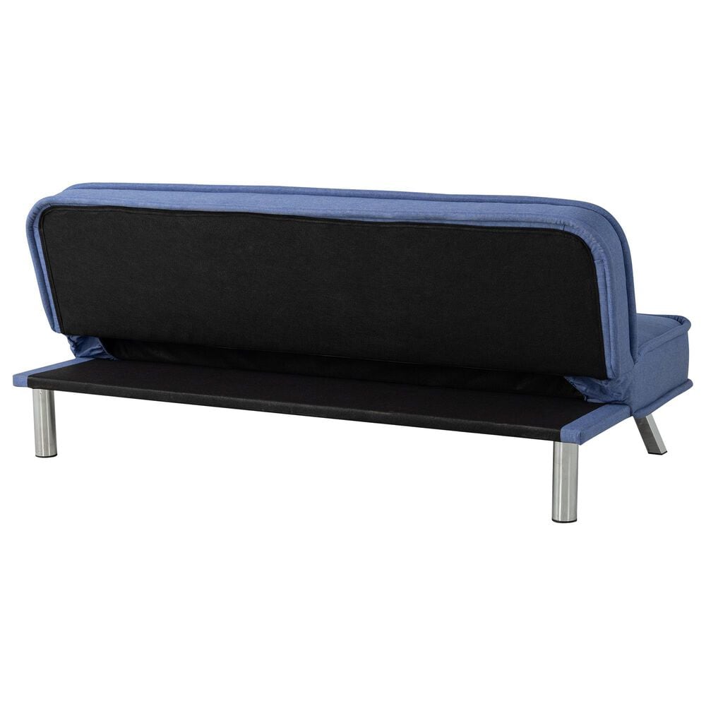 Lifestyle Solutions Toni Convertible Sofa in Blue, , large