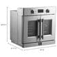 Forno Gallico 30" Single Electric Wall Oven with French Door in Stainless Steel, , large