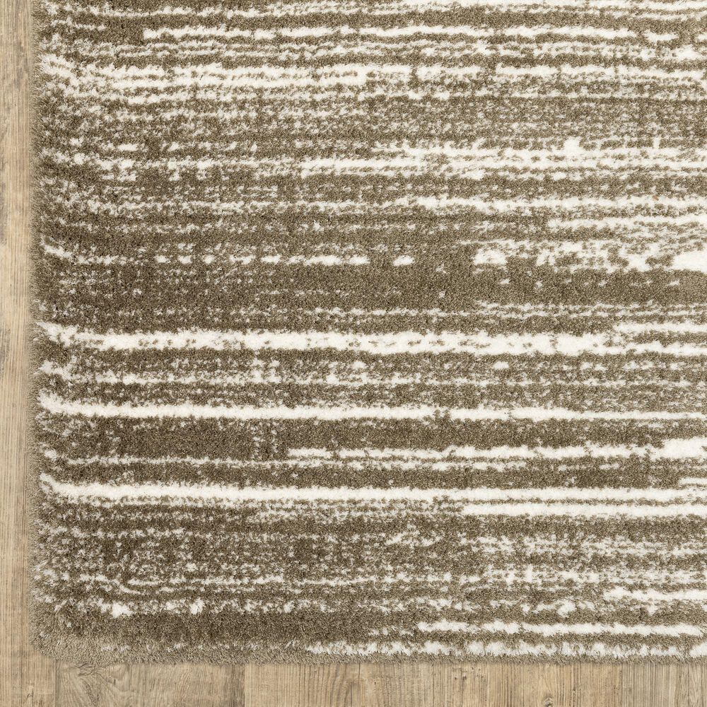 Oriental Weavers Galileo GAL05 Brown and Ivory 2&#39; x 3&#39; Area Rug, , large
