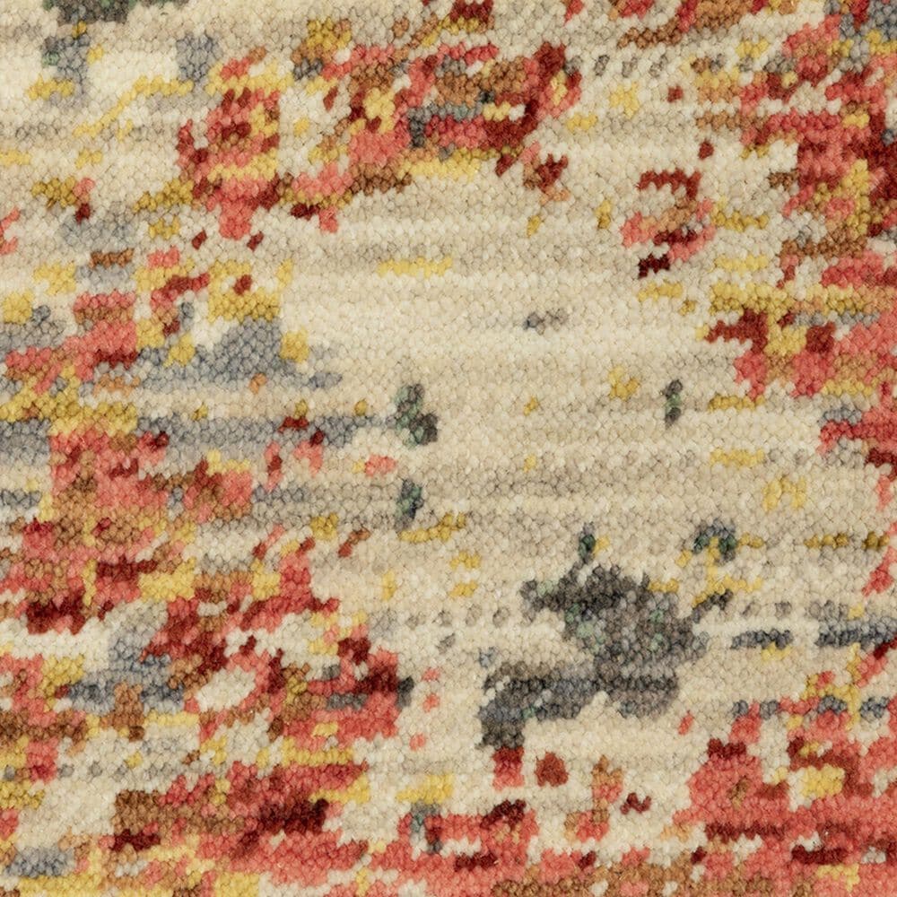 Oriental Weavers Soleri 5&#39;3&quot; x 7&#39;6&quot; Beige and Pink Area Rug, , large