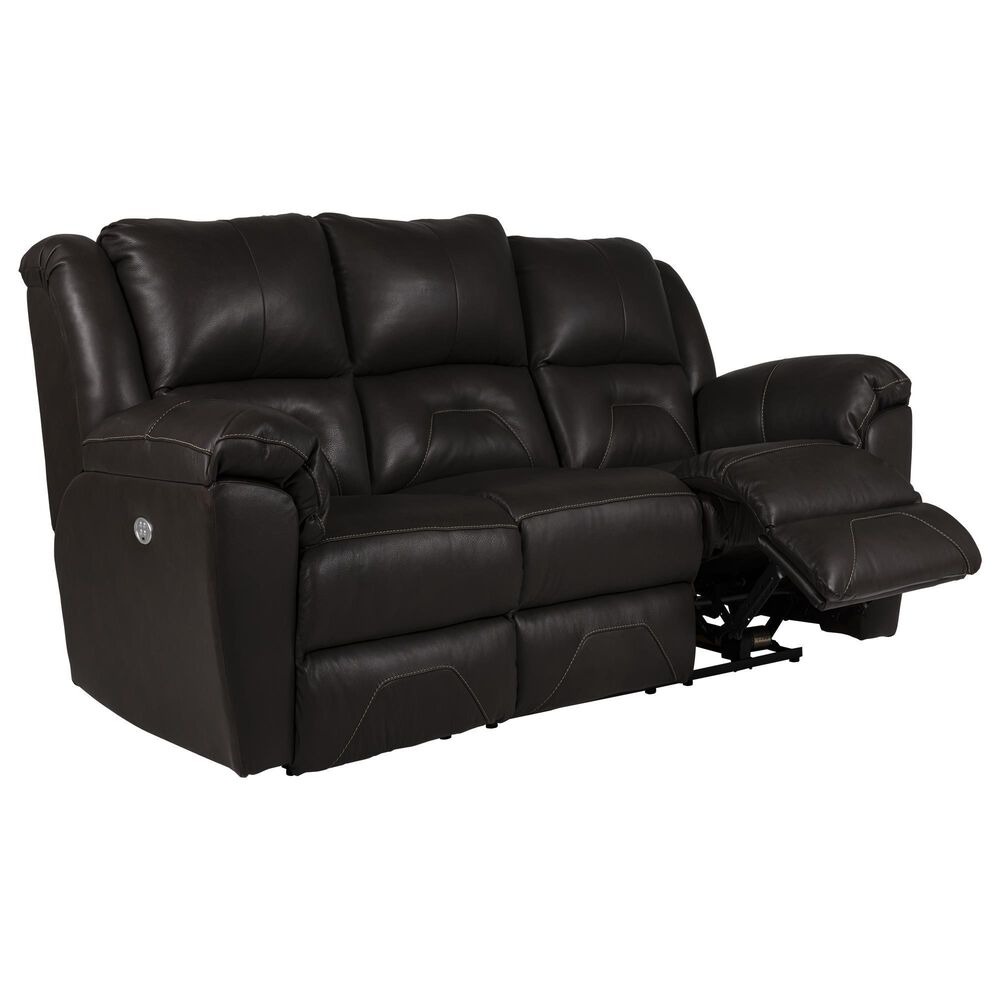 Southern Motion Pandora Power Reclining Sofa with Power Headrest in Fossil, , large