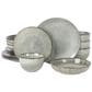 Gibson Home Matisse 16-Piece Dinnerware Set in Grey, , large