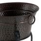 Maple and Jade Decorative Ice Bucket with Lower Shelf in Polished Copper, , large