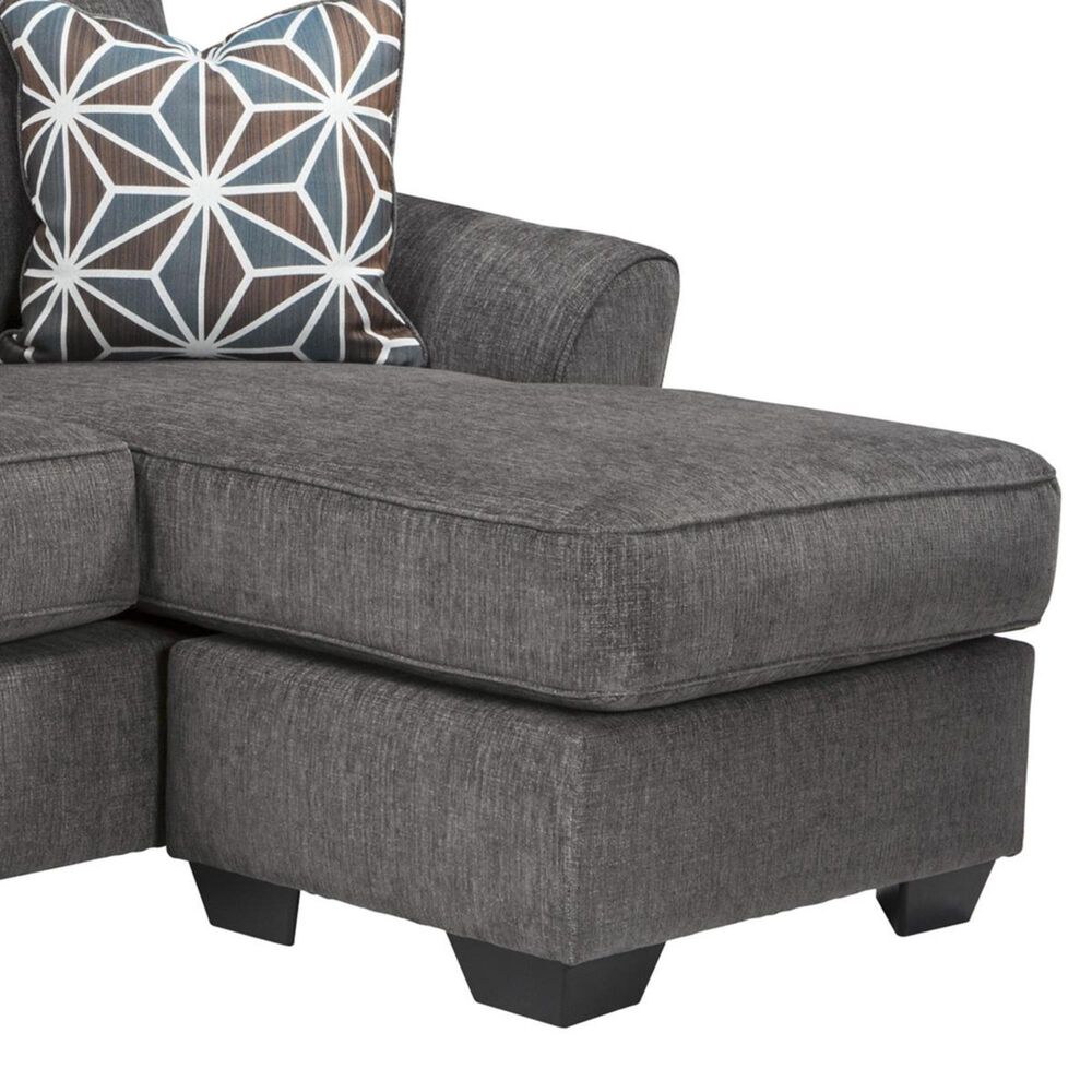 Signature Design by Ashley Brise Right Facing Sofa Chaise in Gray, , large