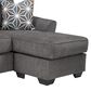Signature Design by Ashley Brise Right Facing Sofa Chaise in Gray, , large