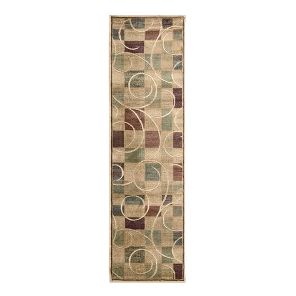 Nourison Expressions XP01 2" x 5"9" Beige Runner, , large