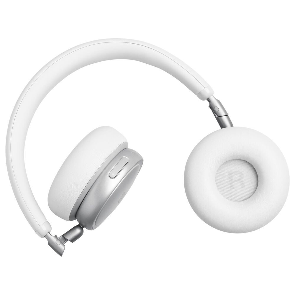 JBL Live Series Wireless Noise-Canceling On-Ear Headphones in White, , large