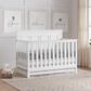 Oxford Baby Bennett 4-In-1 Convertible Crib in Rustic White, , large
