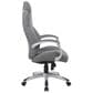 Regal Co. Executive Chair with Gray Cushion in Silver, , large