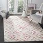 Safavieh Skyler SKY190F 4" x 6" Ivory and Pink Area Rug, , large
