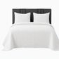 Ann Gish Pickstitch 3-Piece Queen Coverlet Set in Bone, , large