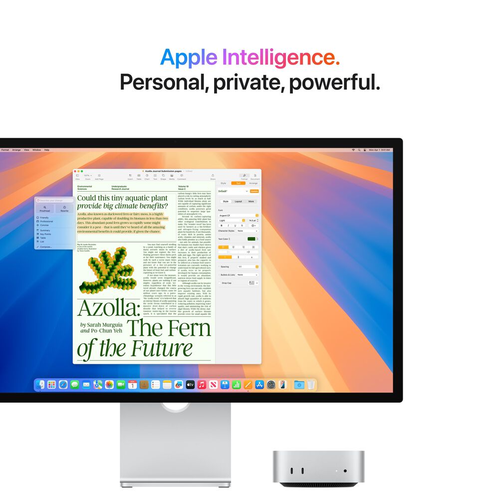 Apple Mac mini Desktop - M4 Pro Chip - 12 Core - 24GB Memory - 512GB SSD in Silver &#40;Latest Model&#41;, , large