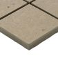 Dal-Tile Exposition Gesso 2" x 2" Straight Joint on 12" x 12" Porcelain Mosaic Sheet, , large