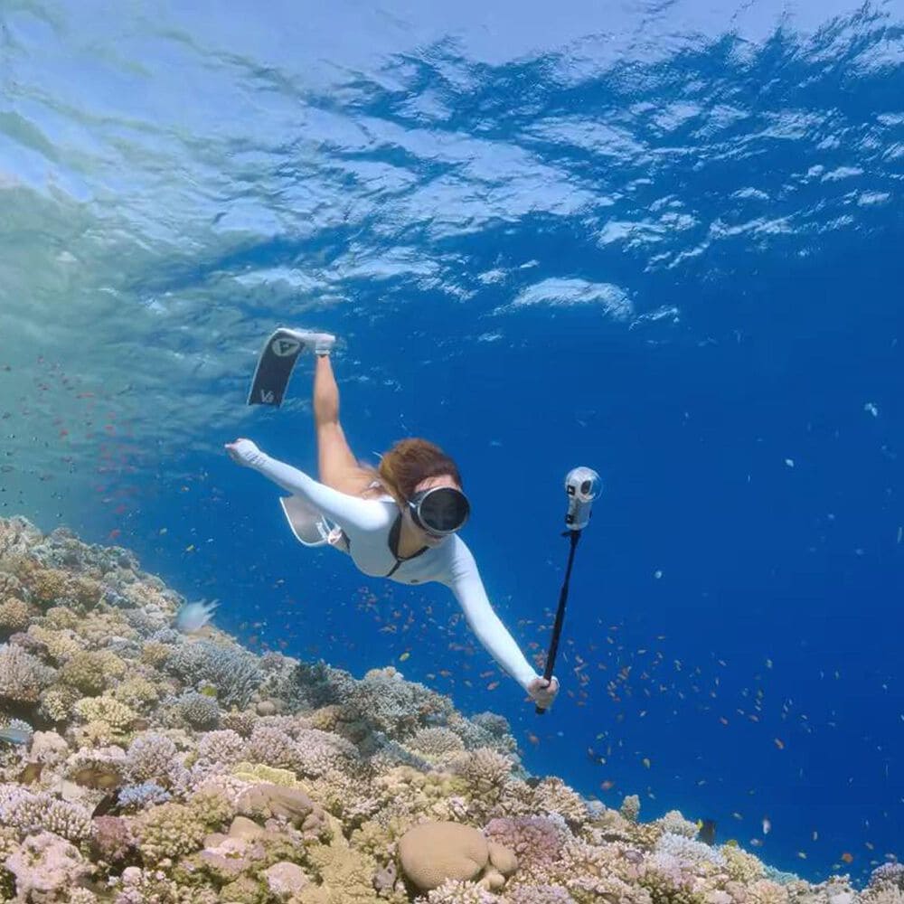 Insta360 X4 Air Action Camera Starter Bundle in Arctic White, , large