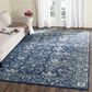 Safavieh Evoke EVK270A 10" x 14" Royal and Ivory Area Rug, , large