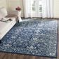 Safavieh Evoke EVK270A 10" x 14" Royal and Ivory Area Rug, , large