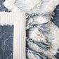 Safavieh Natura NAT679A 3" x 5" Ivory and Blue Area Rug, , large