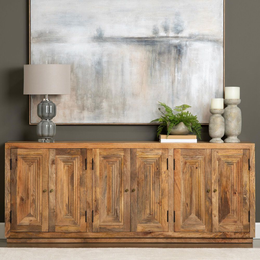 Slatehouse Ronan 6-Door Sideboard in Natural, , large