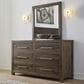 Viceray Collections Joinery Dresser and Mirror in Espresso Oak, , large