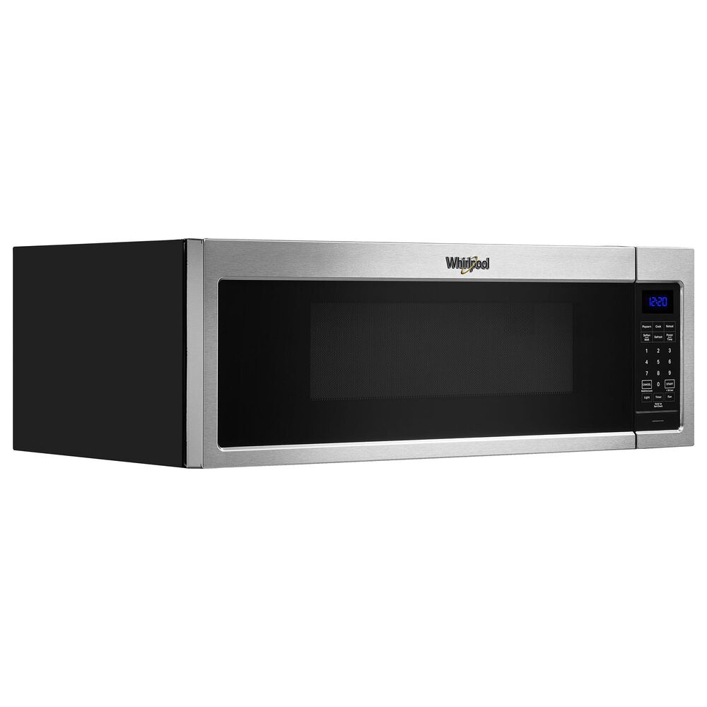 Whirlpool 1.1 Cu. Ft. Over-the-Range Low Profile Microwave Hood Combination in Stainless Steel, , large