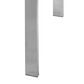 Lumisource Fuji Counter Table in Walnut/Stainless Steel, , large