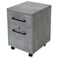 Wycliff Bay Mason Rolling File Cabinet in Concrete, , large