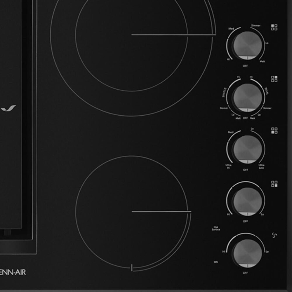 JennAir 30&quot; JX3 Electric Downdraft Cooktop in Black, , large