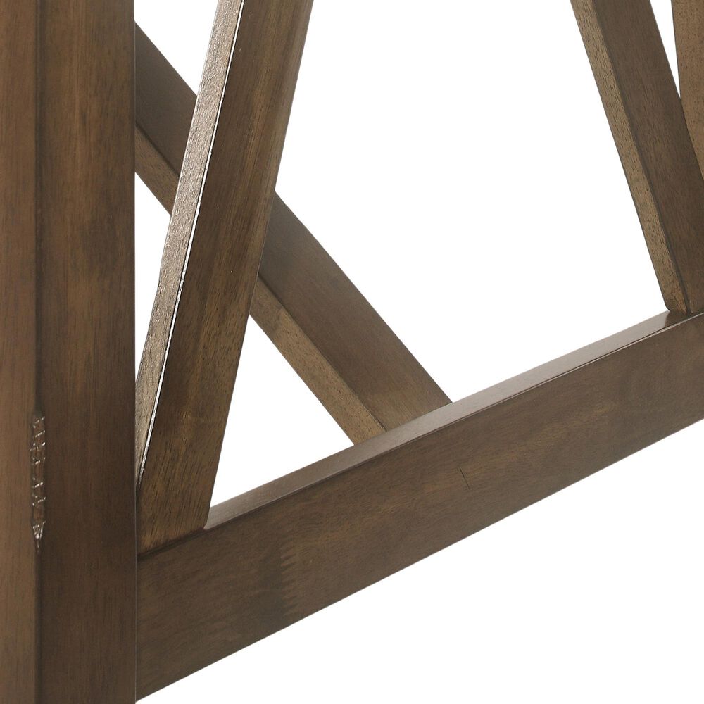 Hearth and Haven Dining Table in Antique Brown - Table Only, , large