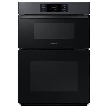 Samsung Bespoke 30" Microwave Combination Wall Oven with Flex Duo in Matte Black Steel, , large