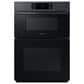 Samsung Bespoke 30" Microwave Combination Wall Oven with Flex Duo in Matte Black Steel, , large