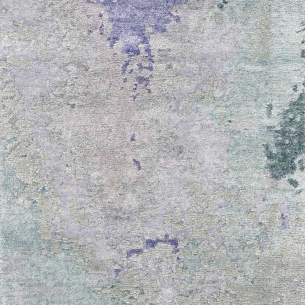 Nourison Silk Shadows 2&#39; x 3&#39; Blue and Green Area Rug, , large