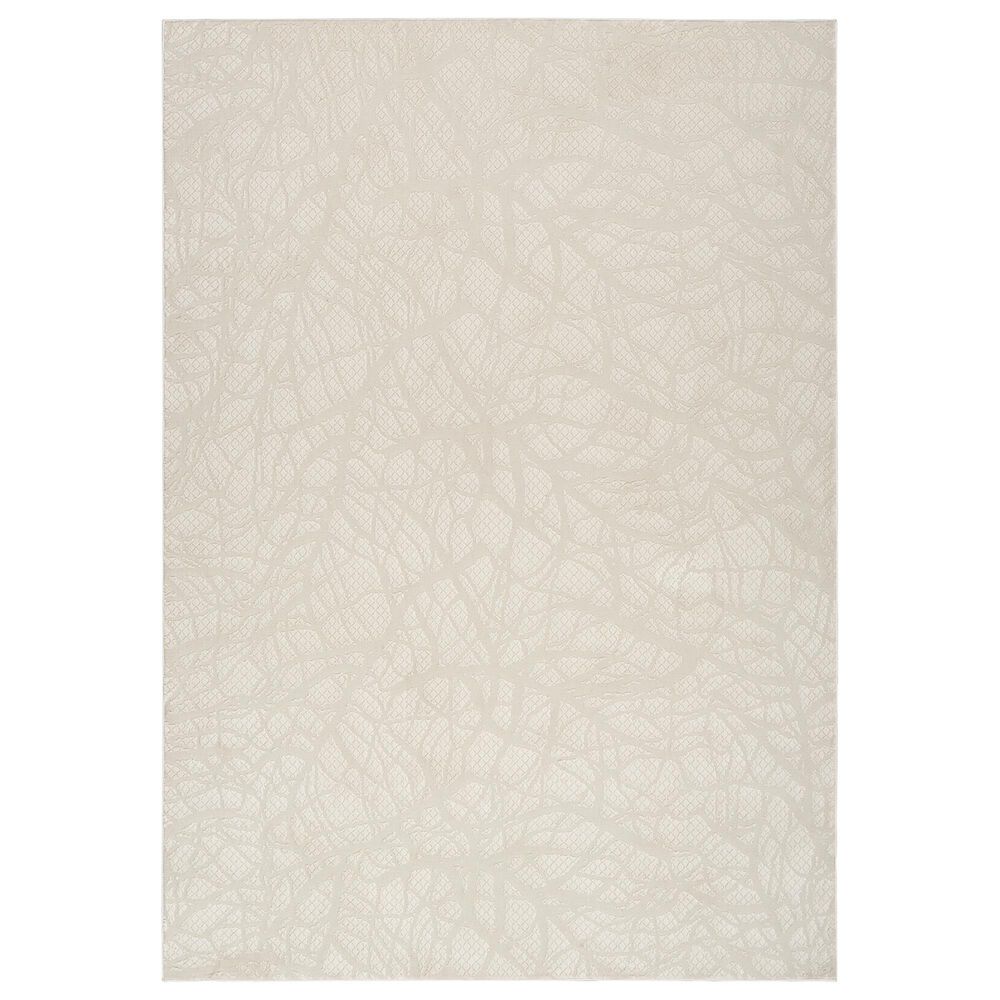 Nourison Desire Beige 5"3" x 7"3" Area Rug, , large